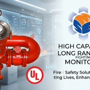 high capacity long range fire fighting monitors